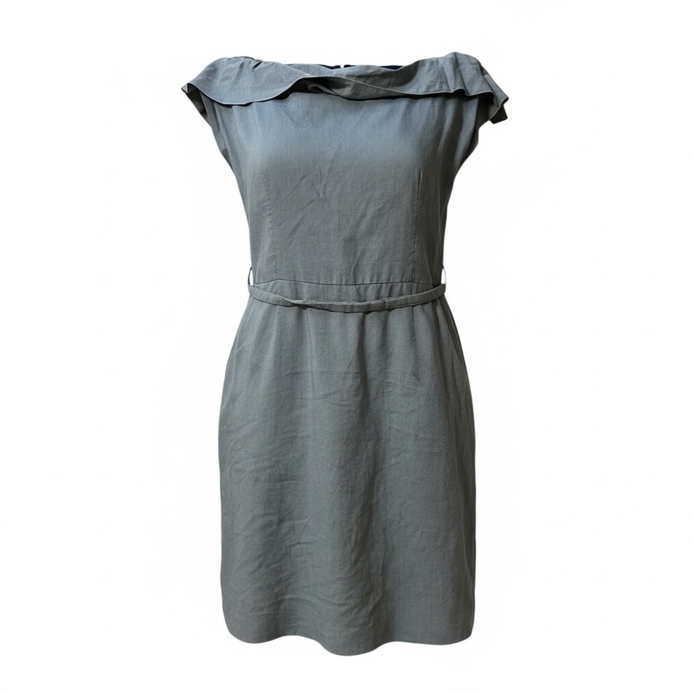Escada Gray Midi Dress